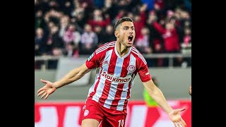 Georgios Masouras  LeftRight Winger  Olympiacos FC  202223  Highlights [upl. by Dearden]