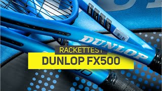 Der NEUE DUNLOP FX 500 Wie viel POWER hat die neue Power FX Serie  Rackettest  TennisPoint [upl. by Anailuj]