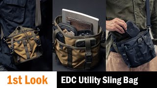 Another New Sling Wotancraft Canteener EDC Sling aka the Bucket Bag [upl. by Enirrok29]