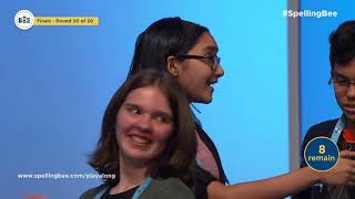 2019 Scripps National Spelling Bee Declares FirstEver Group of CoChampions [upl. by Nyleek81]