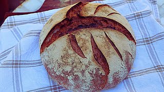 How I made the famous Apollonia Poilâne Sourdough bread recipe [upl. by Wilburn]