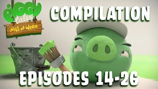 Angry Birds  Piggy Tales  Pigs at Work  Compilation Ep1426 [upl. by Wandie625]