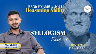 R A  SYLLOGISM  PART1  malayalam class Bank exam malayalam  POINT ACADEMY [upl. by Astred]