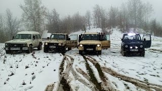 NISSAN PATROL VS LAND ROVER DISCOVERY VS SUZUKI SAMURAI [upl. by Roley]