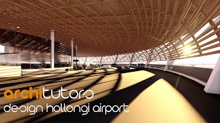 architutors design Proposed Hollongi Airport Terminal  Arunachal Pradesh [upl. by Charlean634]