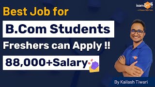 UIICL AO 2024  Best Govt Job for BCom Students  Freshers Eligible  Salary ₹88000  Apply Now [upl. by Yennor]