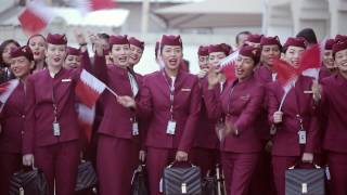 How We Welcome Our New Cabin Crew  Qatar Airways [upl. by Lucienne]