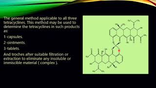 Spectrophotometric Analysis of tetracycline [upl. by Lyndel]