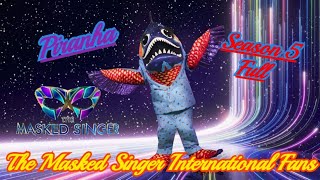 The Masked Singer UK  Piranha  Season 5 Full [upl. by Nylime103]