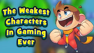 The Weakest Characters In Gaming Ever  1  Alex Kidd [upl. by Bowra286]