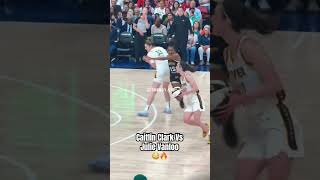 Caitlin Clark Torches Julie Vanloo and knocks down 3 ball after 3 caitlinclark wnba shorts [upl. by Elik160]