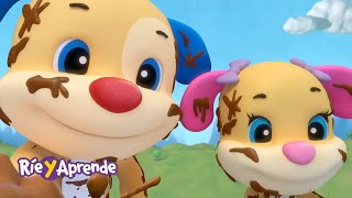 La canción del rompecabezas  Rie y Aprende  Canciones Infantiles  Para bebés  FisherPrice [upl. by Pears]