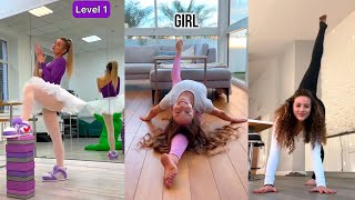 Best Cheerleading and Gymnastics Compilation of November 2023 cheerleading flexibility [upl. by Adnahc664]