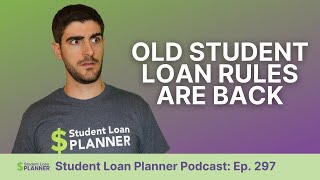 Why PreCOVID Student Loan Rules Are Back For Now [upl. by Aprile]