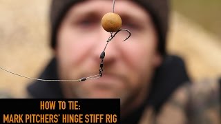 CARP FISHING TV How To Tie Mark Pitchers Hinge Rig [upl. by Erlandson]