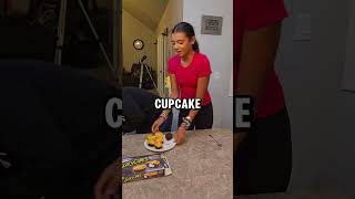 How to eat a hostess cupcake shorts short viralvideos funny food viralvideo trending fyp [upl. by Abeu275]