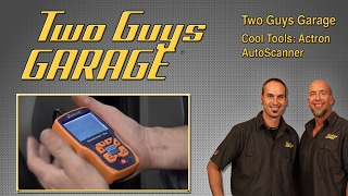 Cool Tools Actron AutoScanner Plus  Two Guys Garage [upl. by Fax269]