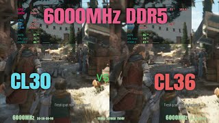 6000mhz ddr5 ram cl30 vs cl36 [upl. by Geerts]