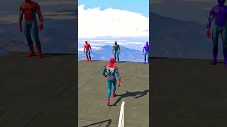 SpiderMan’s Best Water Ragdolls  GTA 5 Fails amp Jumps Ep128 Shorts [upl. by Ahtamas]