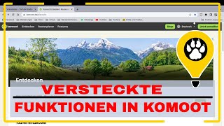 versteckte Funktionen in Komoot [upl. by Eelah975]