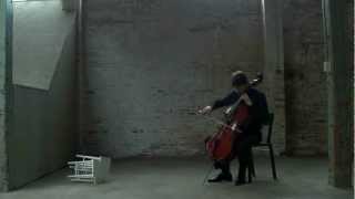 Rudolf Escher Sonata per violoncello solo  played by Örs Köszeghy [upl. by Kirven]