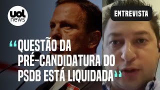 PSDB Précandidato é o Doria questão com Eduardo Leite está liquidada diz Marco Vinholi [upl. by Alene]