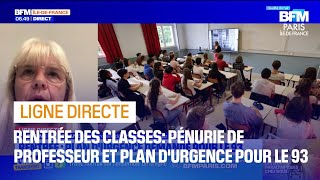 Des moyens suffisants dans les établissements scolaires en SeineSaintDenis [upl. by Nnaear379]