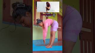 unlock your PADAHASTASANA😱😍tutorial youtube shorts explore yoga trending foryou [upl. by Ellirpa]