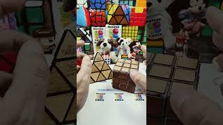 Cubo Holztresor de madera 3x3 y Pyraminx deluxe de maderashorts [upl. by Kubiak]