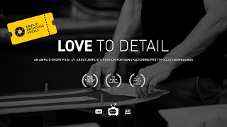 Snowboard Manufacturing Love To Detail [upl. by Denton]