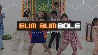 Bum Bum Bole  Kids dance  Best dance for kids  Taare Zameen par [upl. by Enilreug]