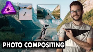 PHOTO COMPOSITING  Wie verbinde ich MEHRERE FOTOS  Affinity Photo TUTORIAL Deutsch [upl. by Domingo787]