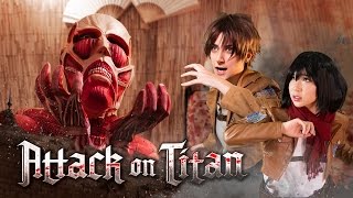 The Titan Restaurant Attack on Titan Live Action Parody [upl. by Lenad270]