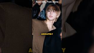 Jungwons Blond Hair At Prada Event  Royal Kitty From Anime enhypen jungwon enhypenjungwon [upl. by Ahsenid]