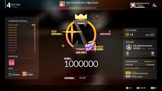 DJMAX RESPECT V OBLIVION Rockin Night Style 4B MX 12 [upl. by Gilmer]