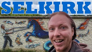 Geordie Man Scours Selkirk for Legendary Mosaics  Borderlands 2 10 of 16  Van Life UK [upl. by Aihsetel592]