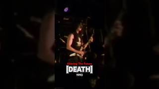 Death  Altering The Future live 1990 heavymetal deathmetal chuckschuldiner death [upl. by Egide]