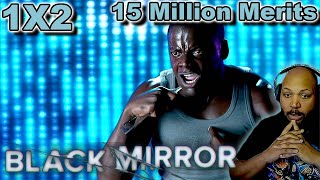 Black Mirror Season 1 Episode 2 15 Million Merits Reactions [upl. by Adnahs603]