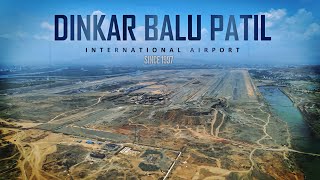 Navi Mumbai International Airport History  DB Patil International Airport Full Details [upl. by Yggam]