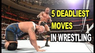 The 5 deadliest finishing moves WWE fans have never seen [upl. by Eiaj]