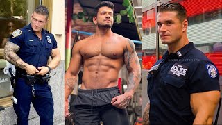 Guy Candy  Muscular Cops Edition 🚨🚔 [upl. by Epuladaug220]