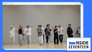 INSIDE SEVENTEEN ‘음악의 신’ 안무 연습 비하인드 quotGod of Musicquot Dance Practice Sketch [upl. by Chrissa]