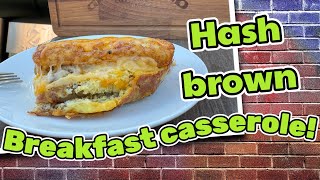 Hash brown breakfast casserole zgrills [upl. by Deibel]