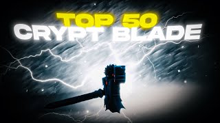 This Crypt Blade Build Got Me Top 50  Deepwoken [upl. by Schonfeld236]