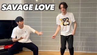 SAVAGE LOVE DANCE CHALLENGE Jason Derulo  Fumiya and Yuya [upl. by Freudberg]