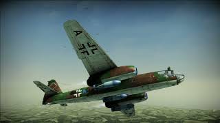 IL2 STURMOVIK BIRDS OF PREY Combat Training 019 Pilot 1969DIABOLIC Plane ARADO 234 [upl. by Winou]