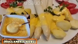 Hollandez Sosu nasıl yapılır👌kolay ve kesin sonuçlu  Hollandaise Sauce [upl. by Amliw281]