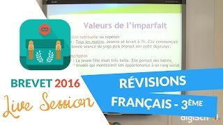 Brevet 2016  Révisions de Français en live avec digiSchool replay 13062016 [upl. by Aloysius]