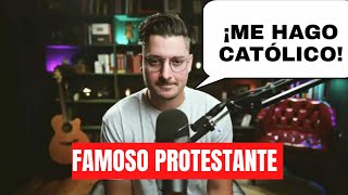 FAMOSO PROTESTANTE Se convierte al CATOLICISMO 🙏✝️ ¡Lo anuncia en VIVO [upl. by Adnulahs]