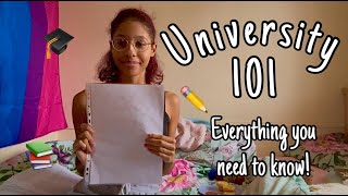 University 101  how to choose a uni the application process and what to expect [upl. by Cardwell]